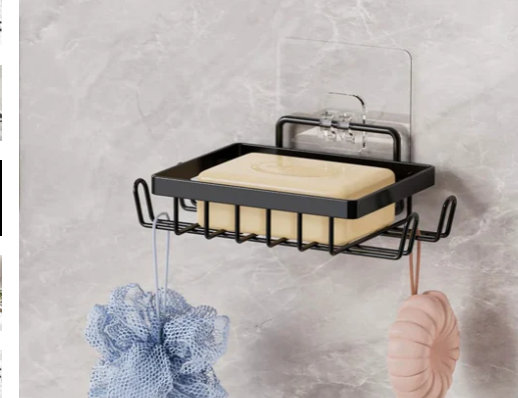 Metal Bathroom Corner Rack Storage Shelves