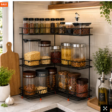 Stainless Steel Kitchen Corner Rack