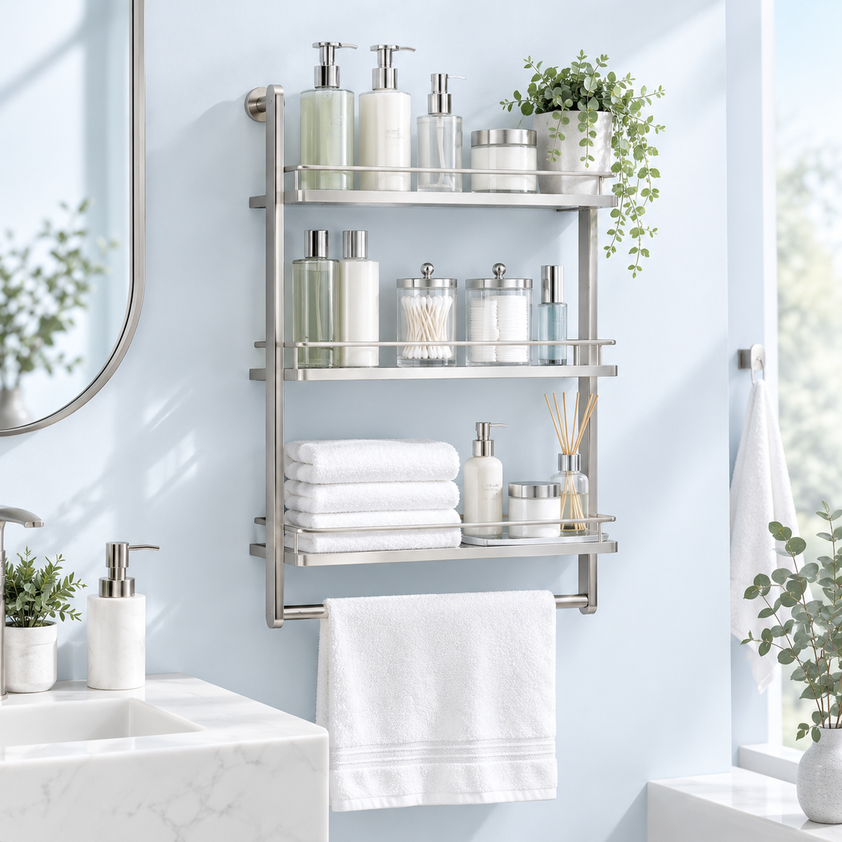 BATHROOM ORGANIZERS