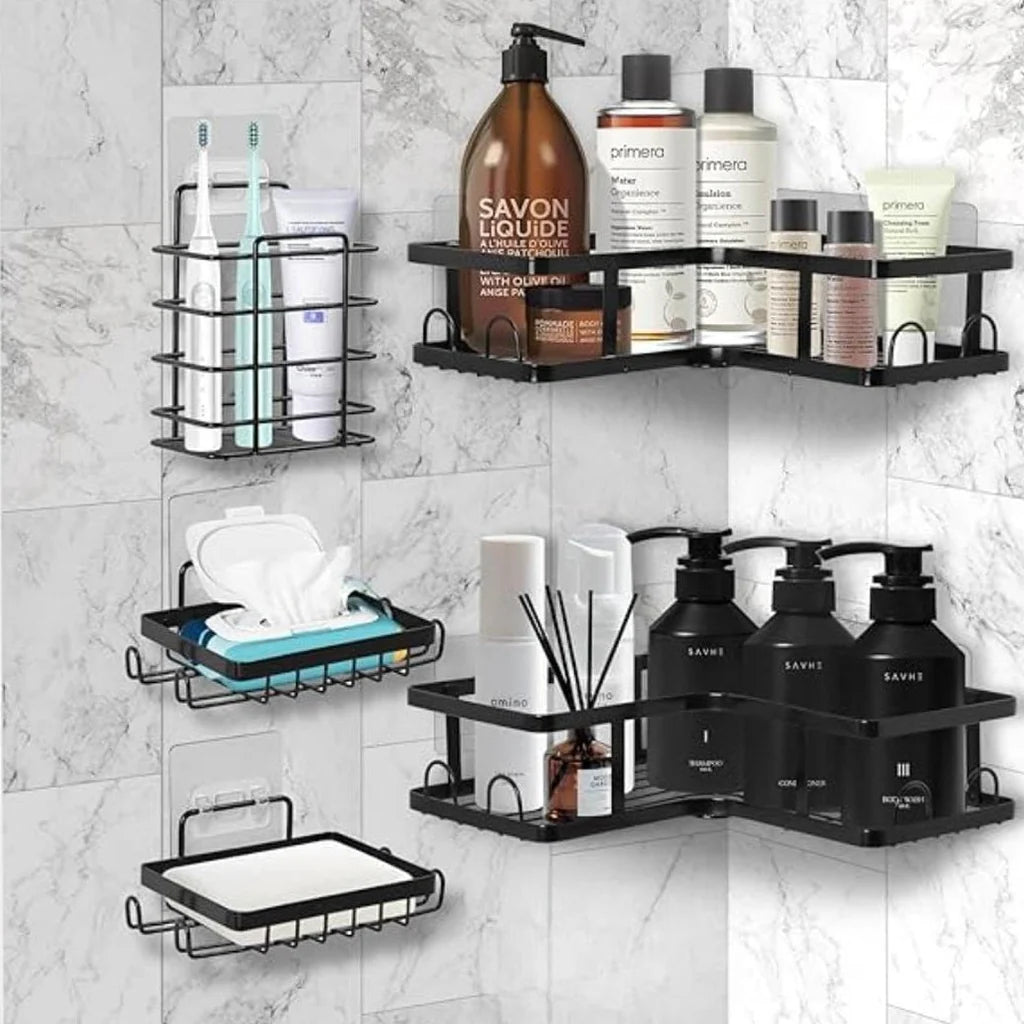Multipurpose Wall Storage Racks pack of 5 – Dekorzo