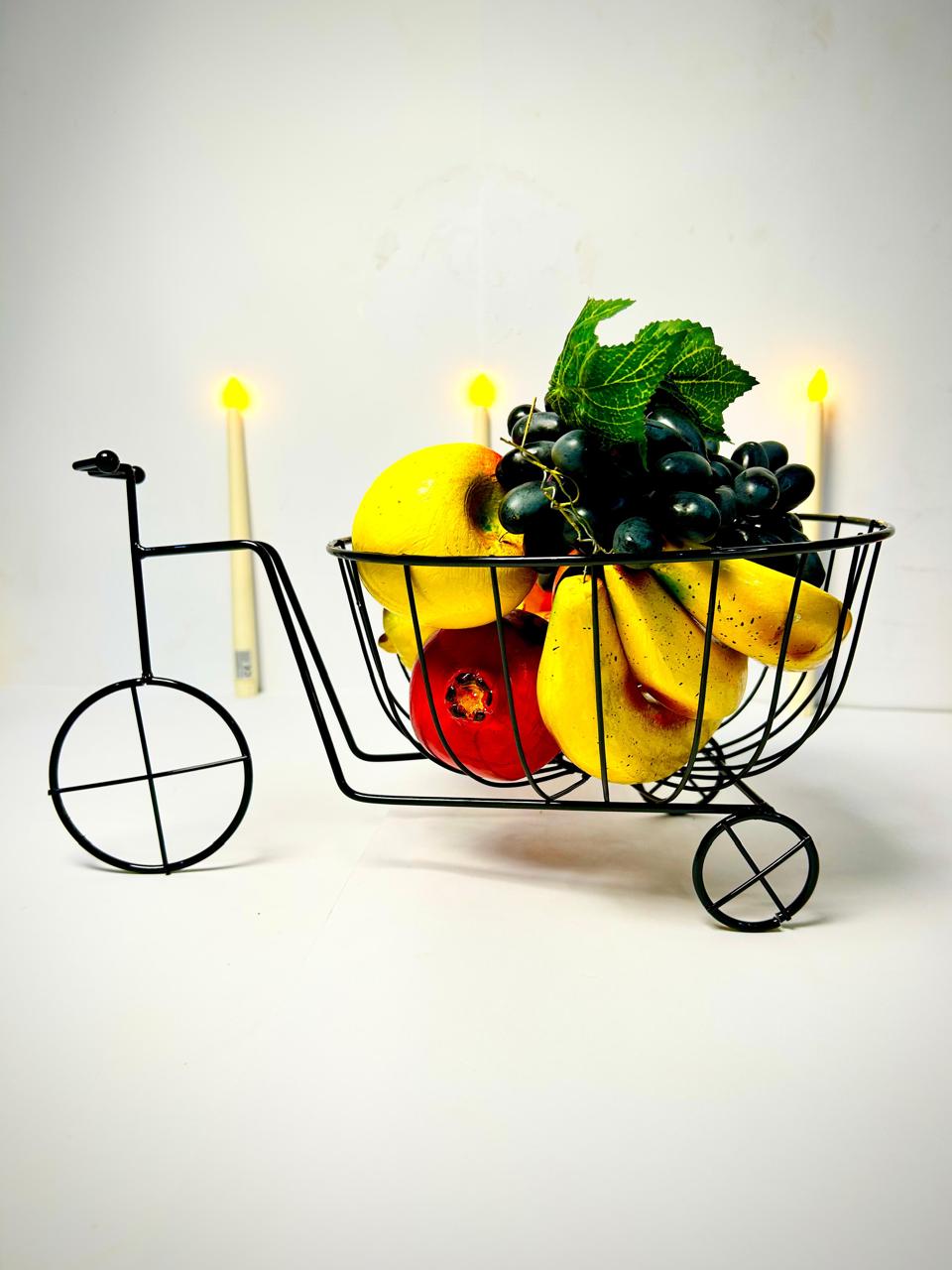 Metal Bicycle Type Fruit Basket