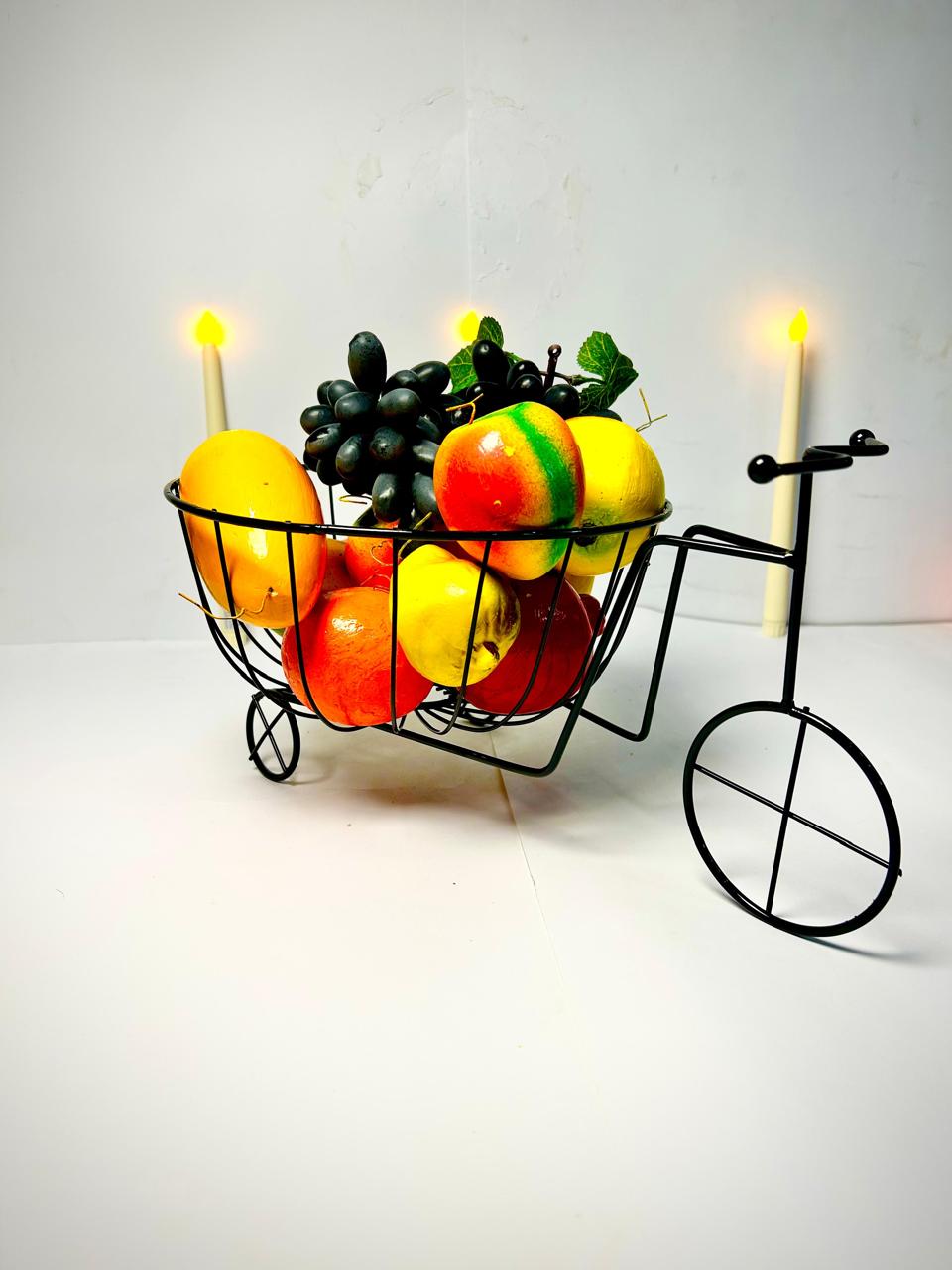 Metal Bicycle Type Fruit Basket