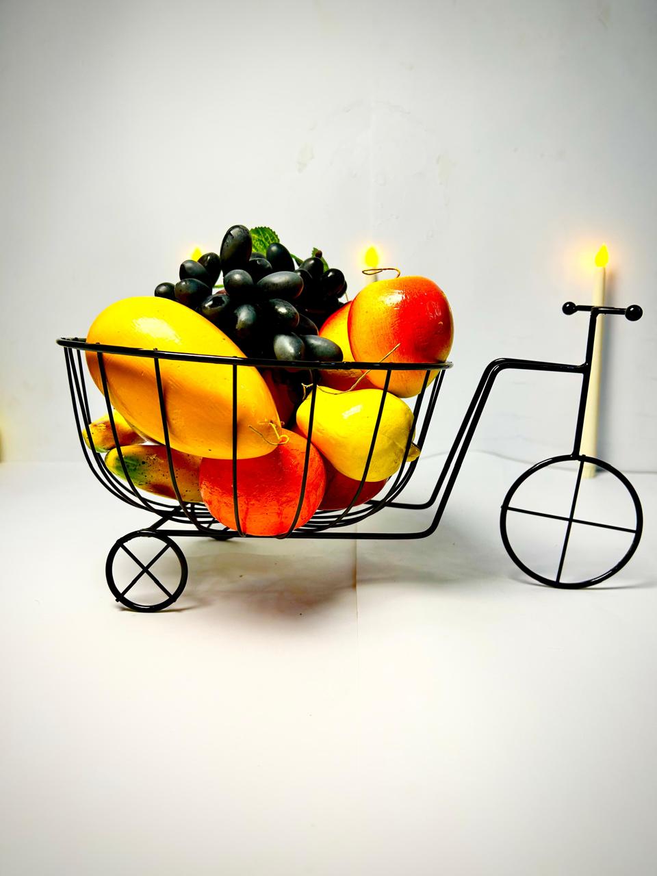 Metal Bicycle Type Fruit Basket