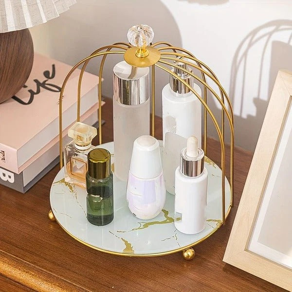 Nordic Style Bird Cage Cosmetic Storage Rack