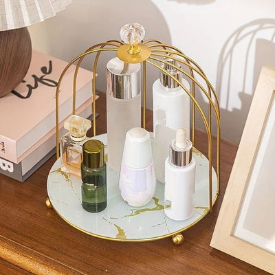 Nordic Style Bird Cage Cosmetic Storage Rack