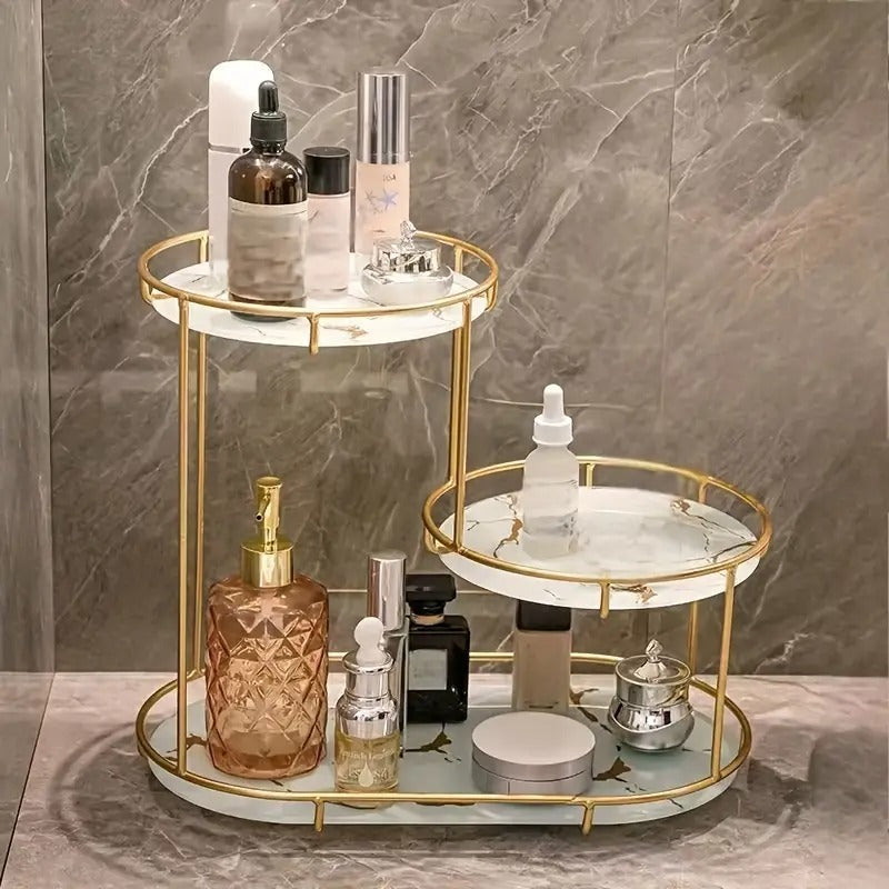3 layer Cosmetics Storage rack Desktop countertop dressing rack