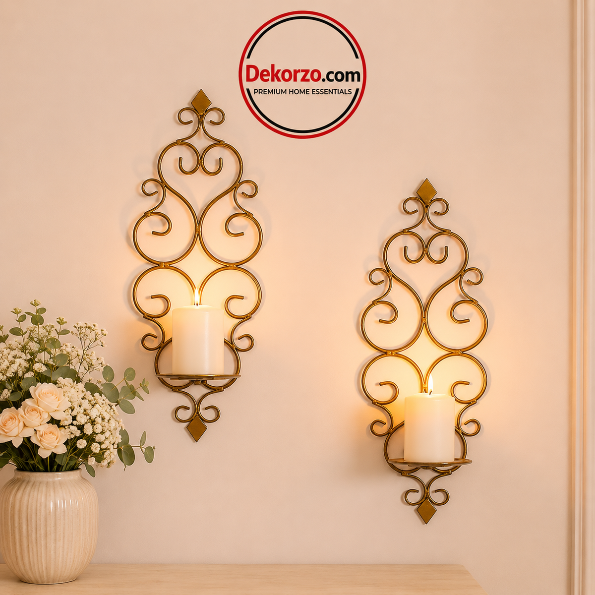 Wall Candle Holder Decorative