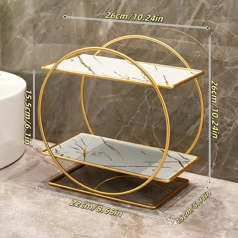 Cosmetics Storage Holder  Makeup Organizer Home Skin Care Products Dresser Bathroom