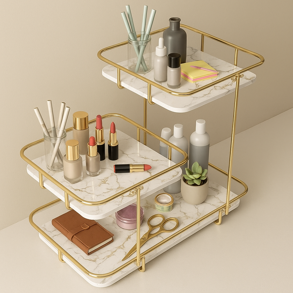 3-Tier Makeup and Perfume Organizer