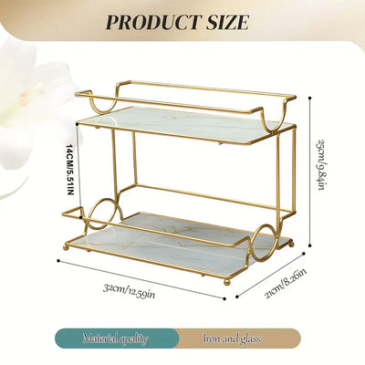 Storage Shelf Countertop Cosmetic Organizer