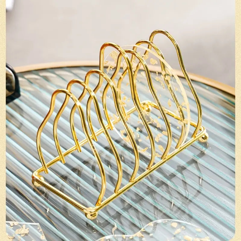 Geometric Multifunctional Shelf Kitchen Dining Plate Dish Rack