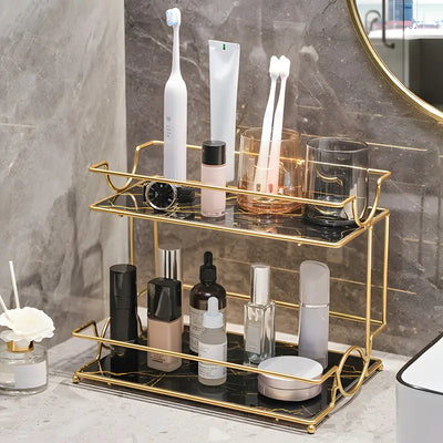 Storage Shelf Countertop Cosmetic Organizer