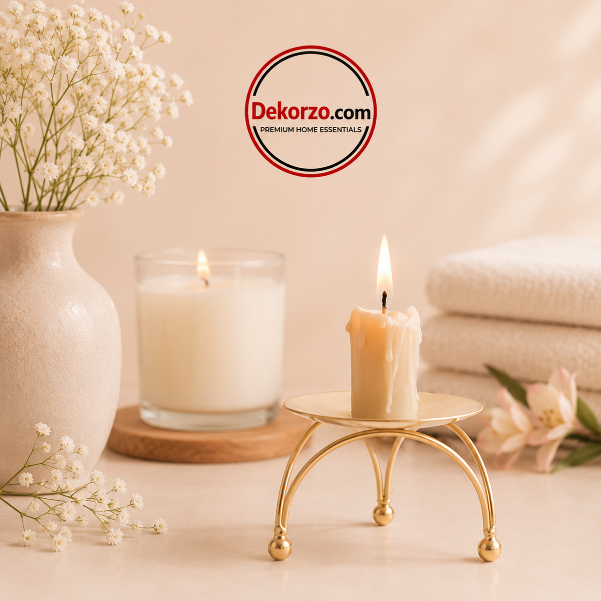 Candle Holders Tins Taper Candles Trays