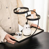 2-Tier Metal Makeup & Beauty Organizer Stand