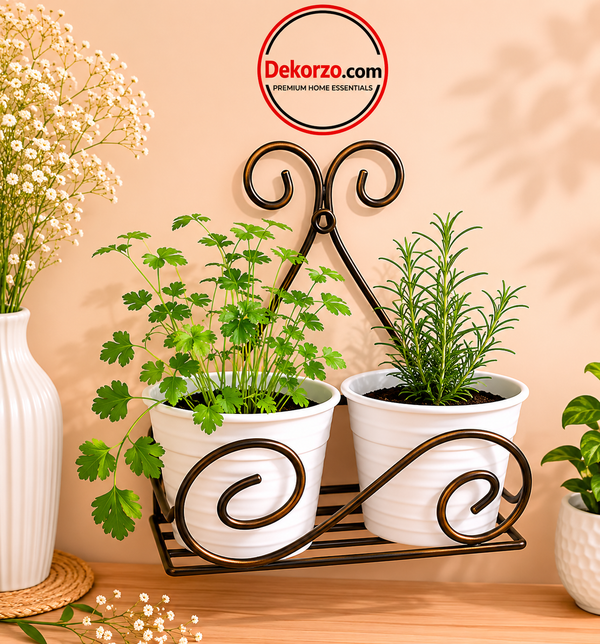 Hanging Metal Plants Holder Indoor and Outdoor