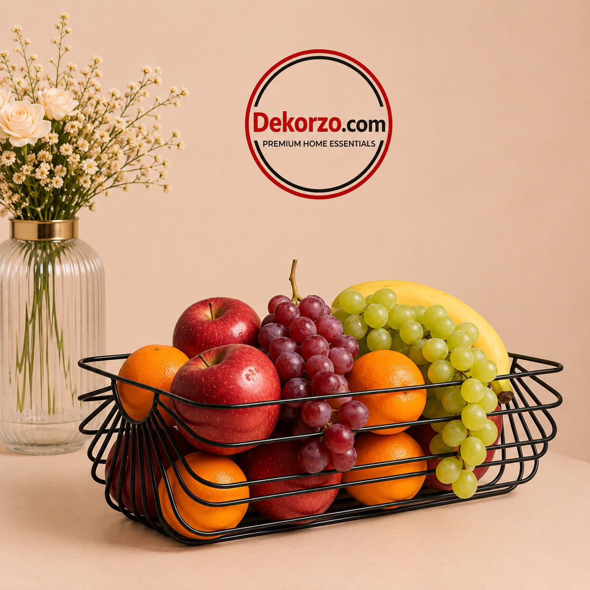 Fruit & Storage Basket / Modern Countertop Organize