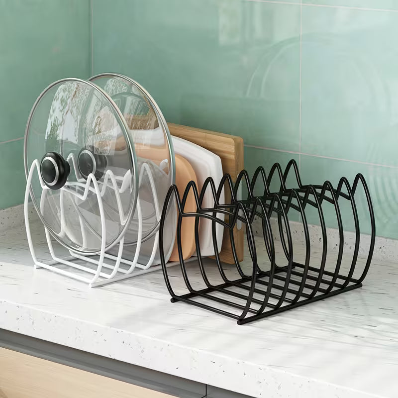 Premium Metal Plate Organizer Rack