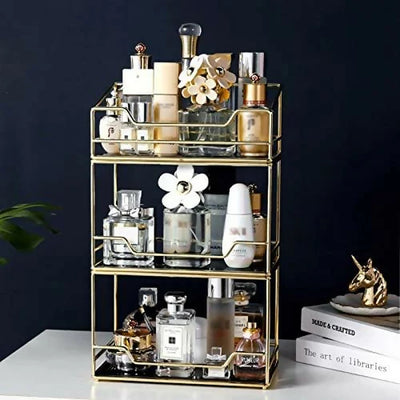 Storage Box Desktop Dressing Table Bathroom Sink Item Storage Rack
